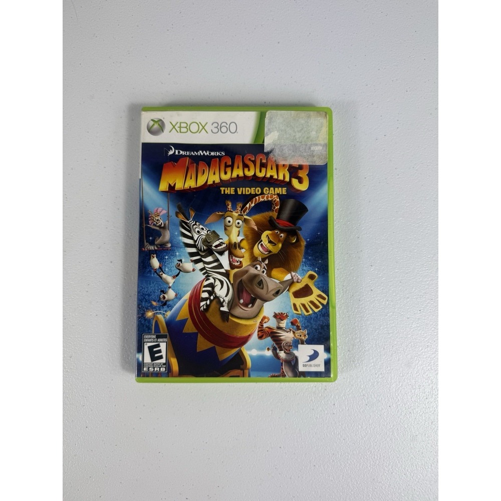 Xbox 360 Madagascar 3 The Video Game